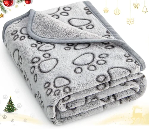 Soft washable dog blanket